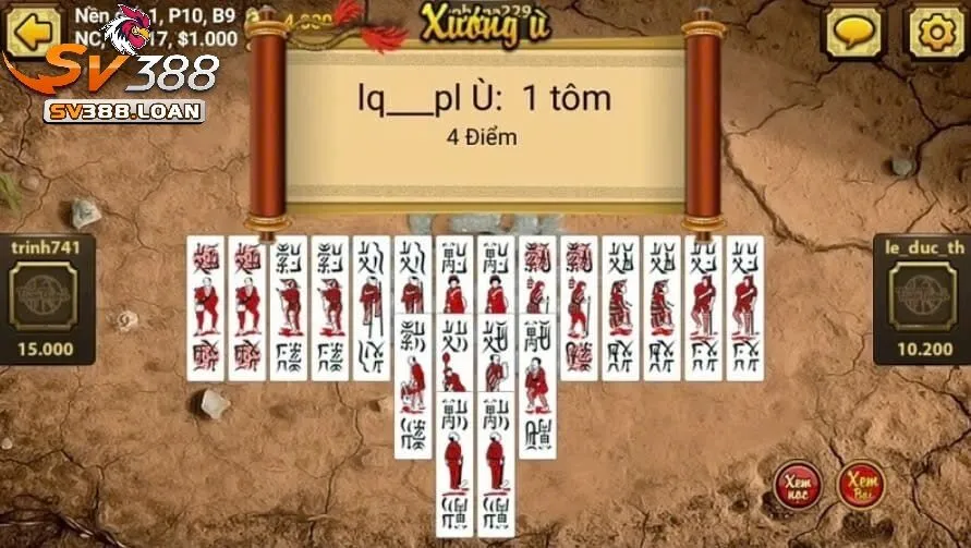 Bài Chắn Sv388 Chơi Game Bài Hấp Dẫn Lôi Cuốn Số 1 Tại Nhà Cái 3 Nguyên tắc của trò chơi Bài Chắn Sv388
