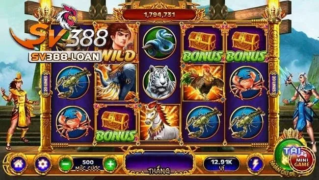 Trải Nghiệm Độc Đáo Với Trò Chơi Sơn Tinh Thủy Tinh Tại Sv388 4 Trò chơi nổ hũ Sơn Tinh Thủy Tinh trên Sv388 cực đặc sắc